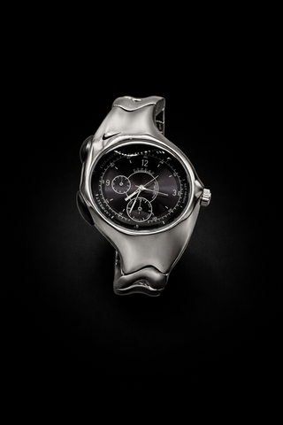 Nike Triax · Silver, Dark Blue Dial