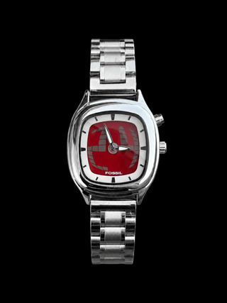 Fossil Big Tic · Red